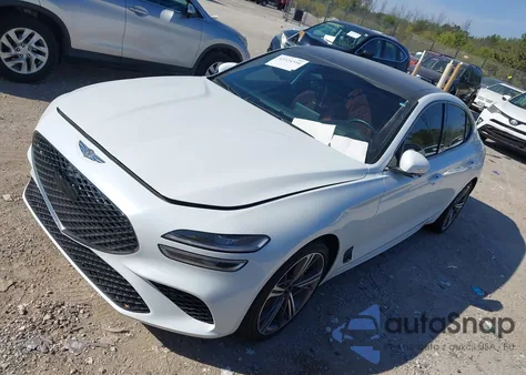 2025 Genesis G70 3.3T Awd Sport Advanced из США, поврежденный, VIN KMTG54SE3SU148348